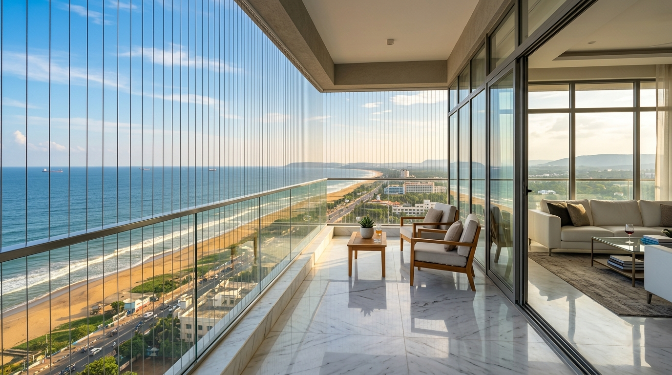 Oceanus Towers Balcony Design Concept